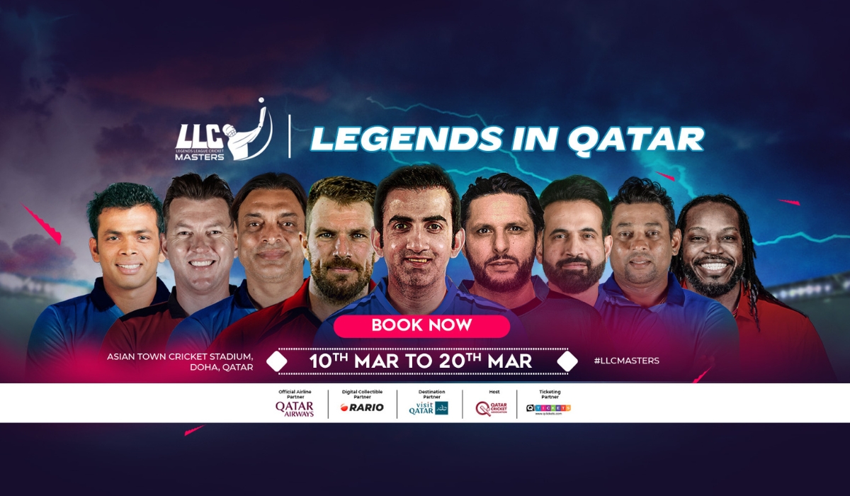 Qatar Cricket announces final dates for Legends League Cricket Masters 